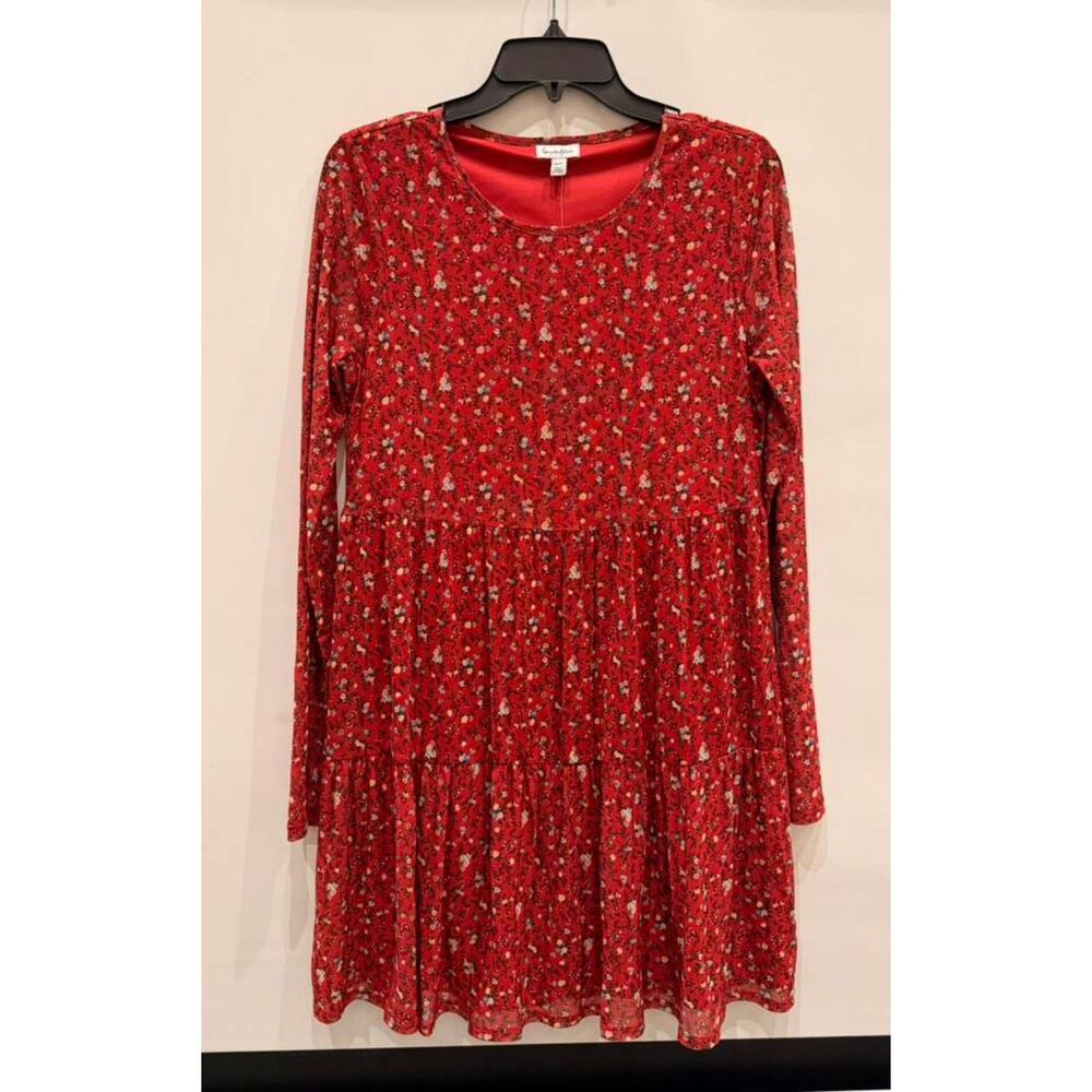 Love, Fire Mini Dress Long Sleeve NWT